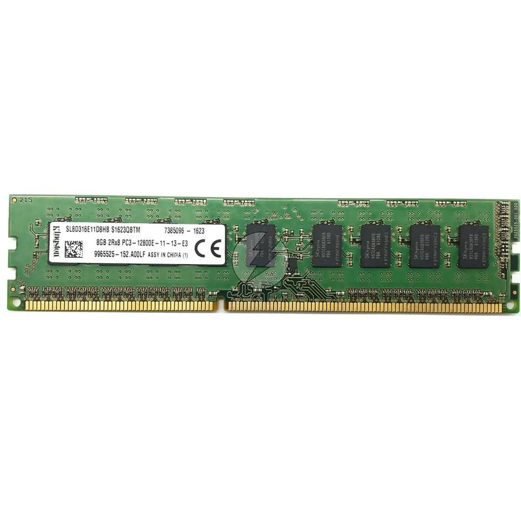 Memória para Servidor: 8GB DDR3 1600mhz, Ecc Sem Buffer Udimm