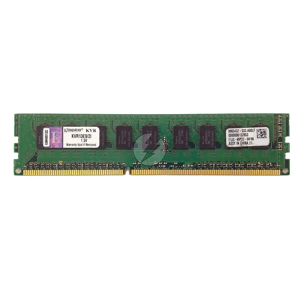 Memória RAM Kingston KVR13E9/2I Chip Hynix: DDR3, 2GB, Rx, 1333, ECC UDIMM