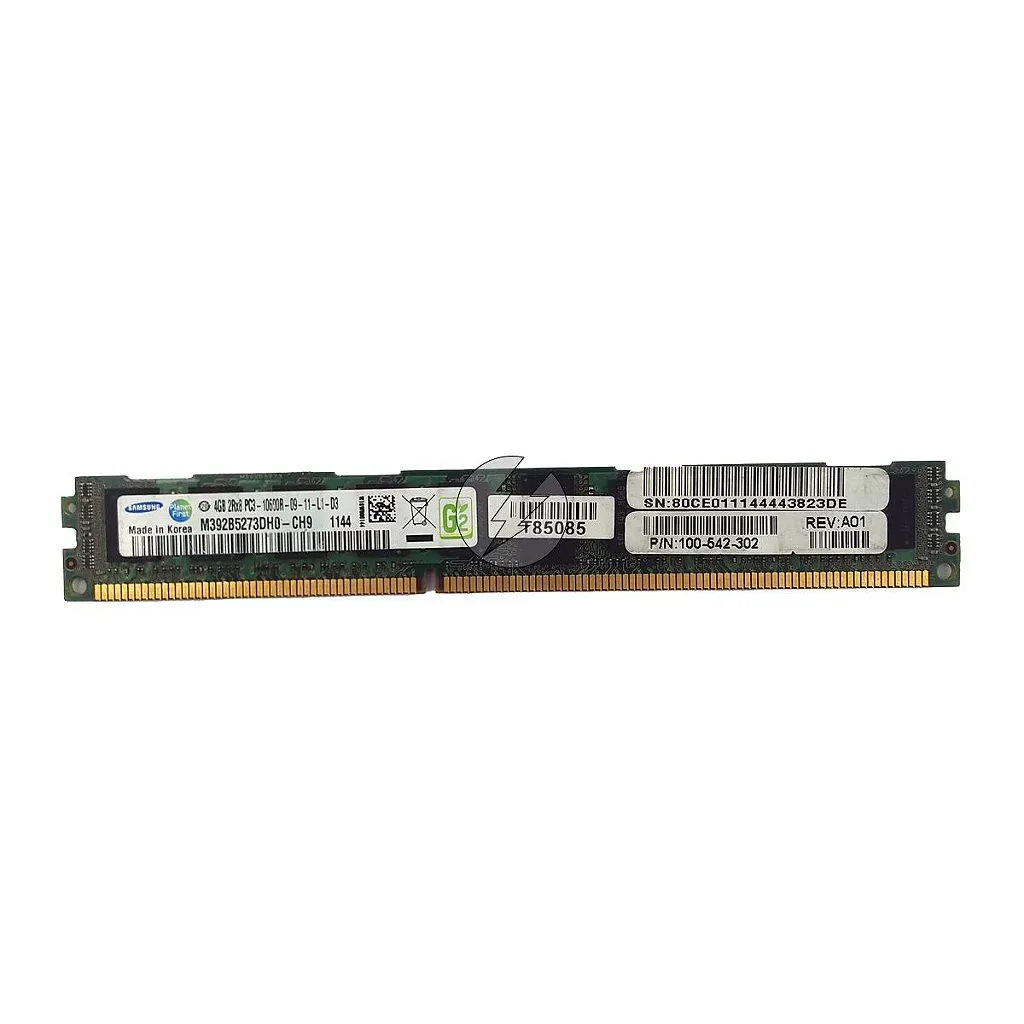 Memória RAM Samsung M392B5273DH0-CH9 100-542-302: DDR3, 4GB, 2Rx8, 1333R, RDIMM, VLP