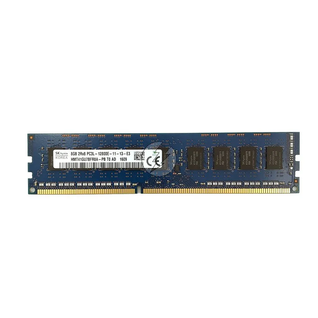 Memória RAM SK Hynix HMT41GU7BFR8A-PB: DDR3L, 8GB, 2Rx8, 1600E, ECC UDIMM