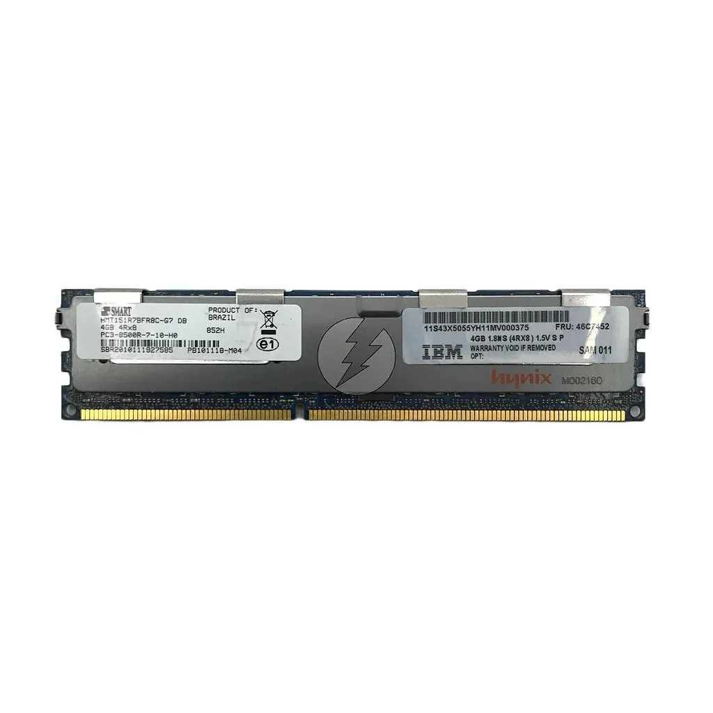 Memória RAM Smart HMT151R7BFR8C-G7 852H: DDR3, 4GB, 4Rx8, 1066R, RDIMM