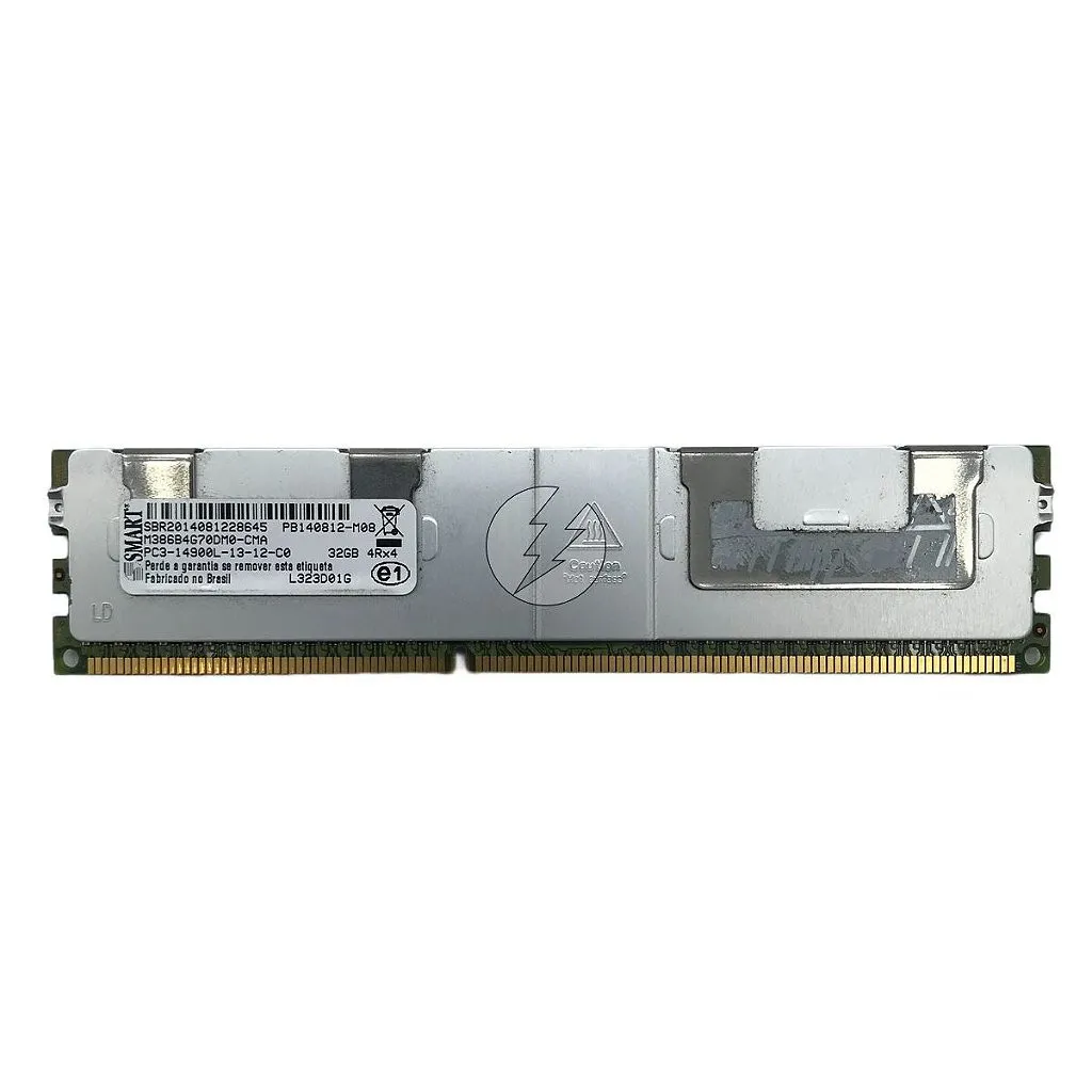 Memória RAM SMART M386B4G70DM0-CMA L323D01G: DDR3, 32GB, 4Rx4, 1866MHz, 14900L, LRDIMM