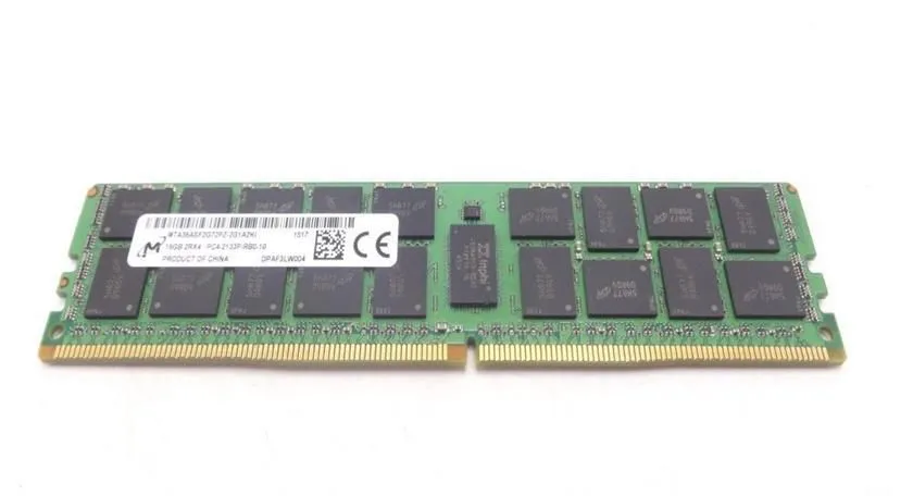 Memória RAM Micron MTA36ASF2G72PZ-2G1A2: DDR4, 16GB, 2Rx4, 2133P, RDIMM