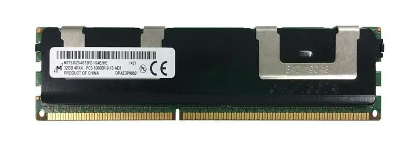 Memória RAM Micron MT72JSZS4G72PZ-1G4E2HE 100-563-491: DDR3, 32GB, 4Rx4, 1333R, RDIMM