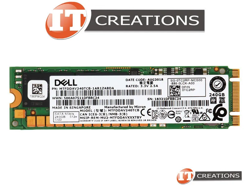 MTFDDAV240TCB MICRON 240GB 6G M,2 SATA SSD