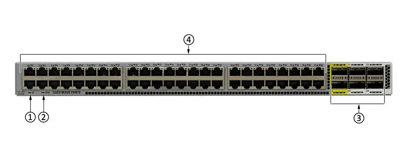 N2K-C2348TQ-10GE CISCO N2K-C2348TQ-10GE 48 PORT FABRIC EXTENDER
