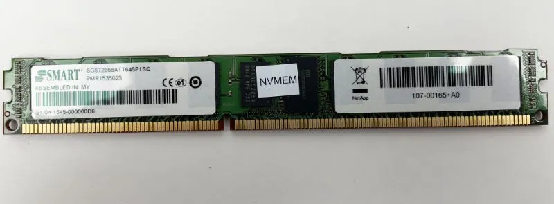 107-00165 NETAPP R6.IC.DIMM.2GB.ECC.REG.240P.DD