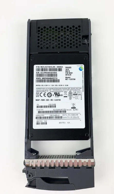 X356A-R6 NETAPP 3.8TB 12G 2.5INCH SAS SSD