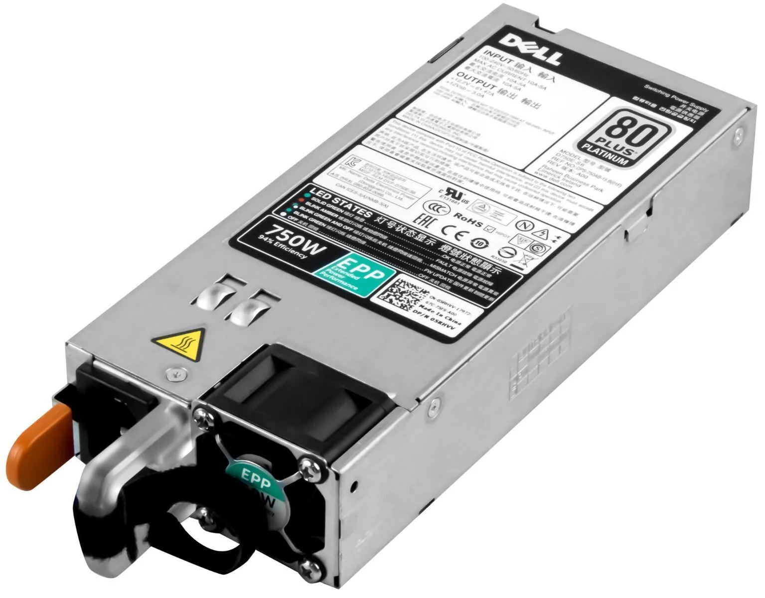 5RHVV Dell DELL 750W POWER SUPPLY