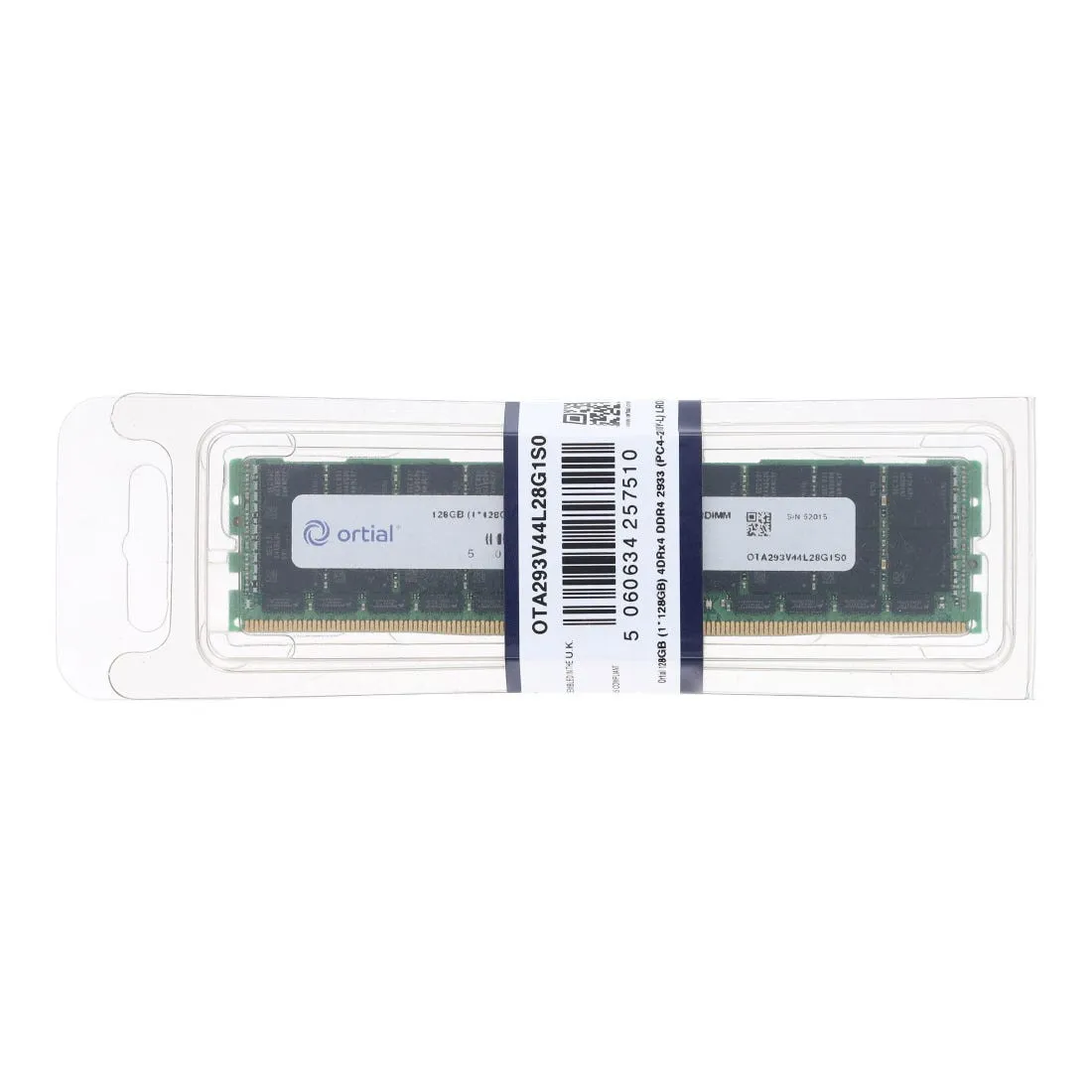 OTA293V44L28G1S0 ORTIAL 128GB (1*128GB) 4DRX4 PC4-23400Y-L DDR4-2933MHZ RDIMM
