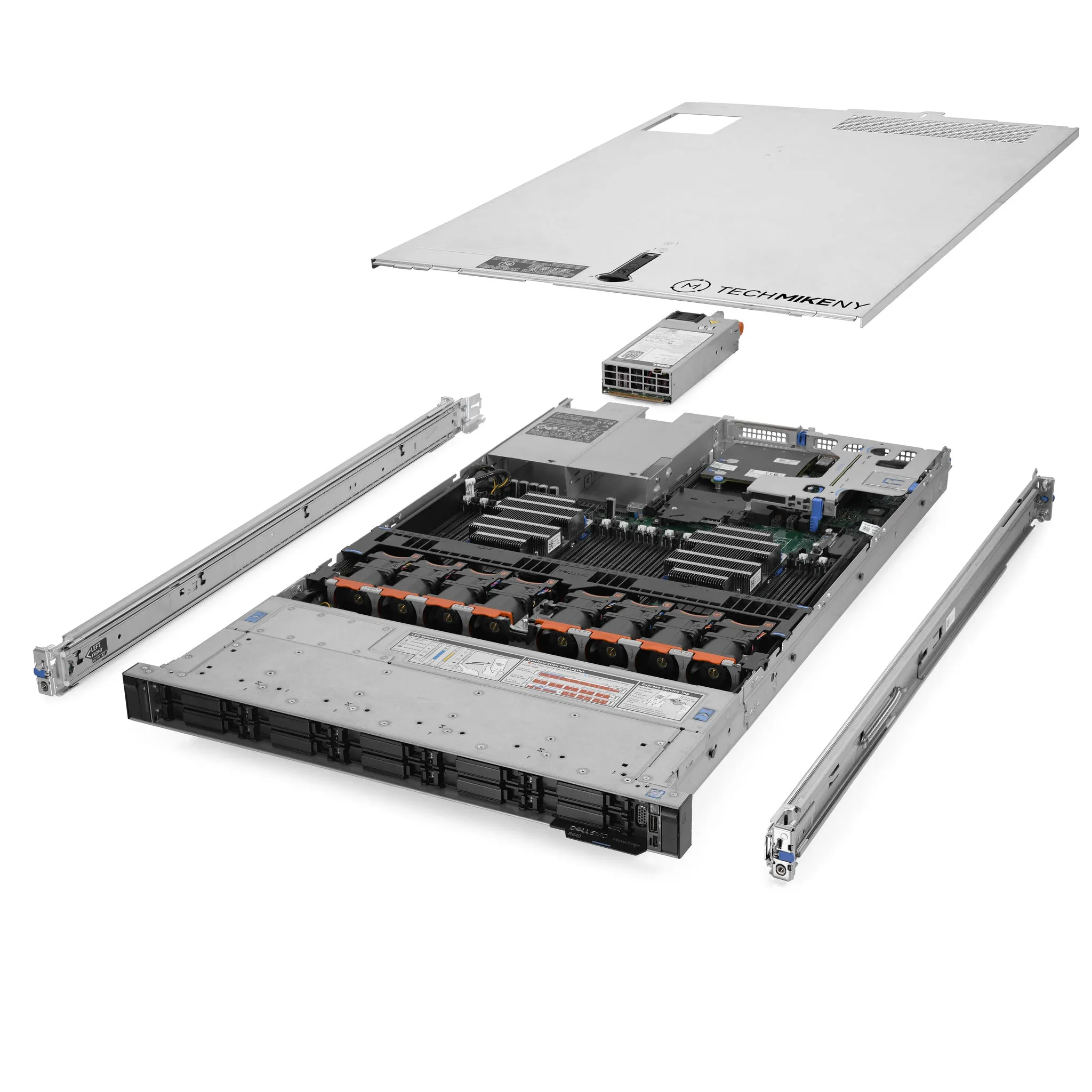 PER640 BASE - 10-BAY Dell Dell Power Edge R640 10bay 2.5 Rack Server 1U