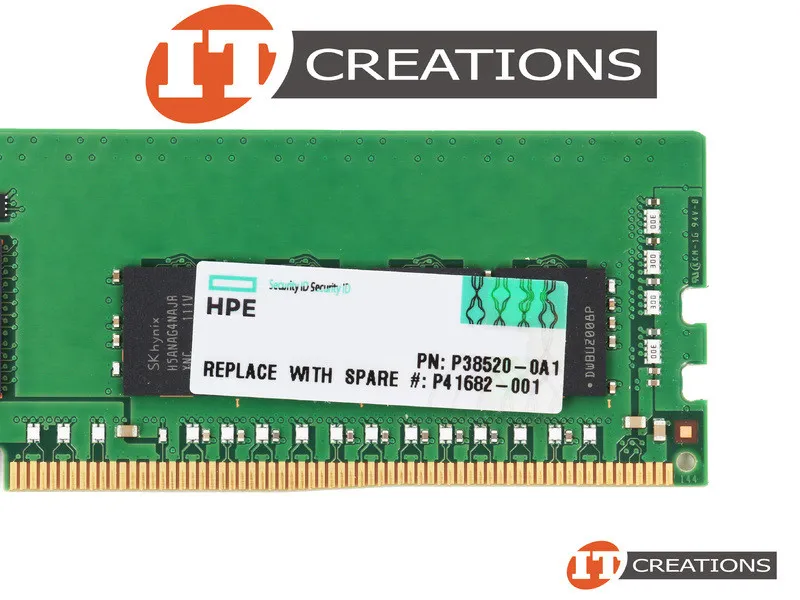 P38520-0A1 HPE 32GB (1x32GB) Single Rank x4 DDR4-3200 CAS-22-22-22 Registered Smart Memory Kit