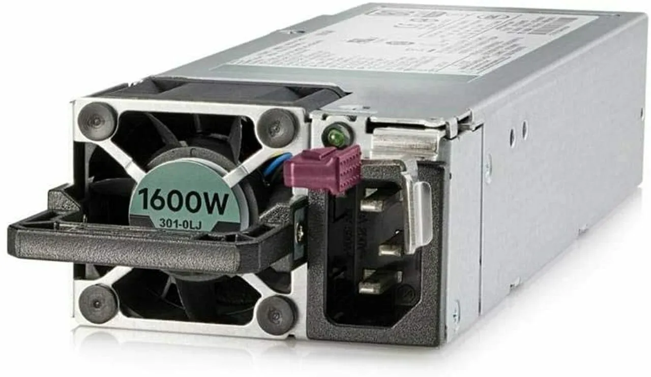 P38997-B21 HPE 1600W FLEX SLOT PLATINUM HOT PLUG LOW HALOGEN PSU KIT