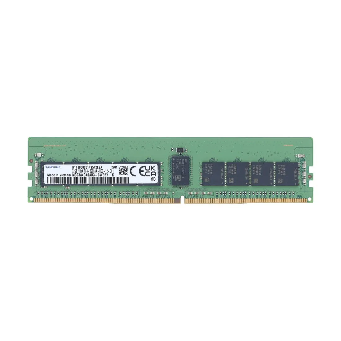 P40007-B21 SAMSUNG 32GB (1*32GB) 1RX4 PC4-25600AA-R DDR4-3200MHZ RDIMM