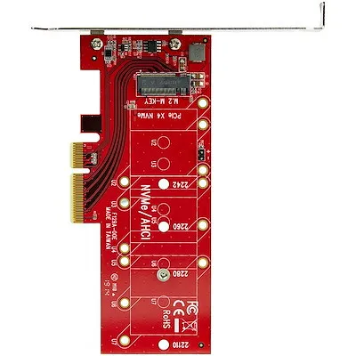 PEX4M2E1 STARTECH X4 PCI-E M.2 NVME SSD ADAPTER