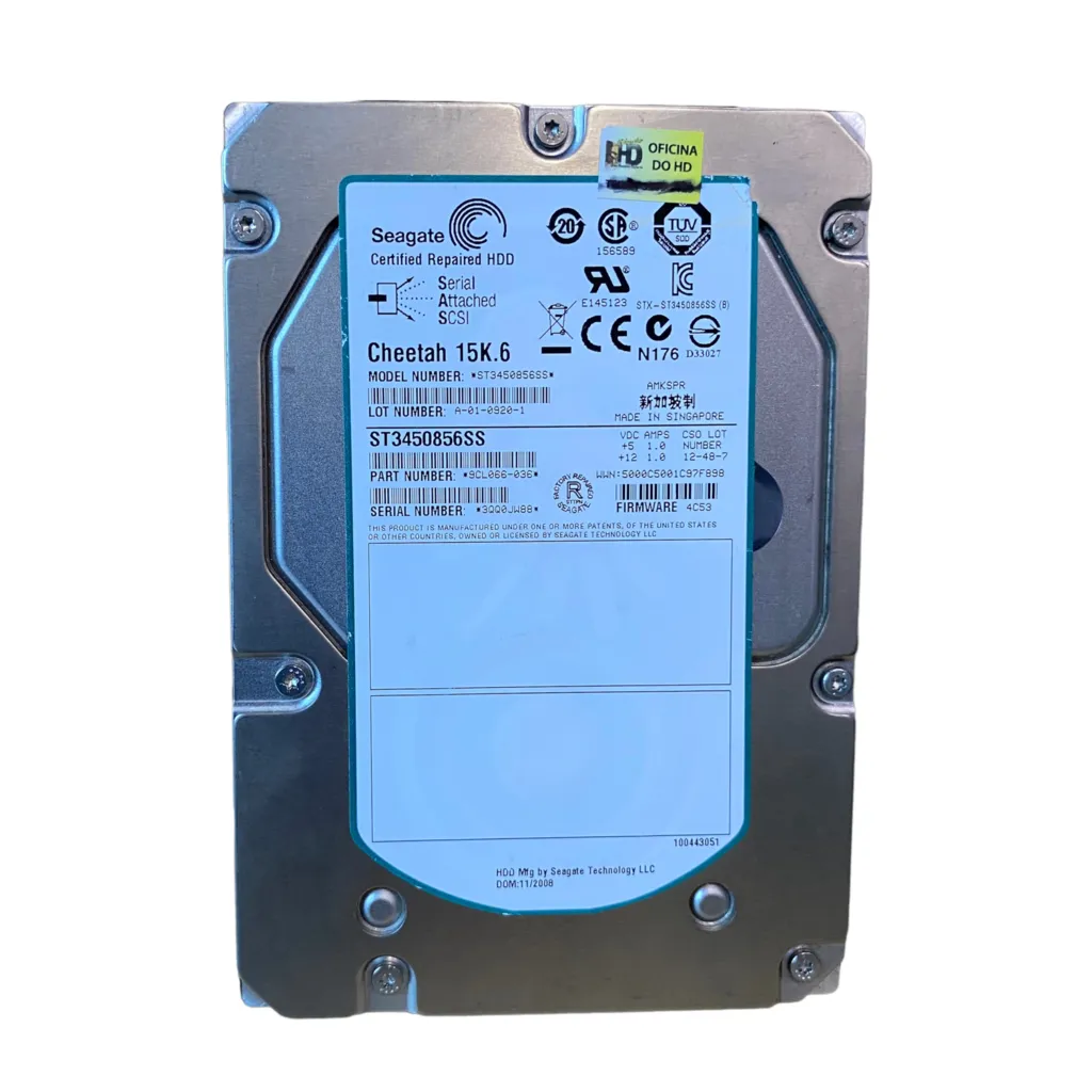 ST3450856SS SEAGATE 450GB 15K SAS DP HDD