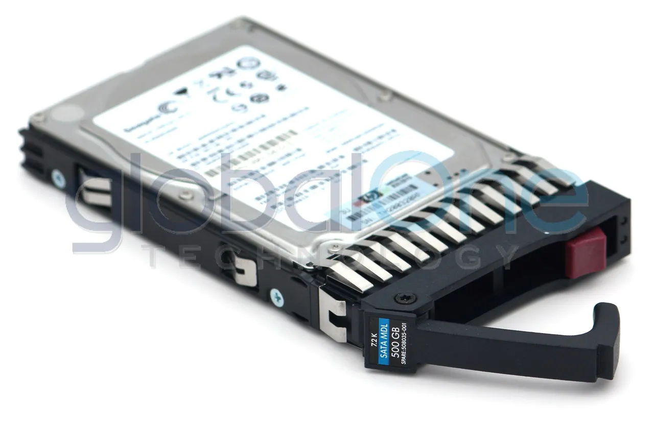 507750-B21 HP 500GB SATA 3G 7.2K SFF (2.5in) MDL HDD