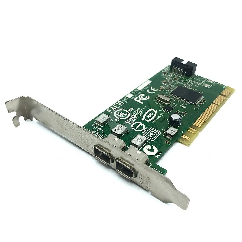 Placa controladora Dell 0H924H: 2x port IEEE-1394, PCI