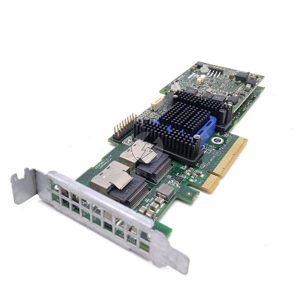 Placa Controladora Raid  PCI´e x8, 512 Mb, SAS 6 Gb, Low Profile - Adaptec