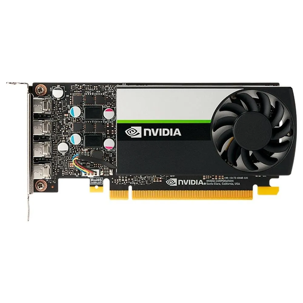 GPU NVIDIA QUADRO T1000 4GB GDDR6 128 BITS PNY VCNT1000-PB*