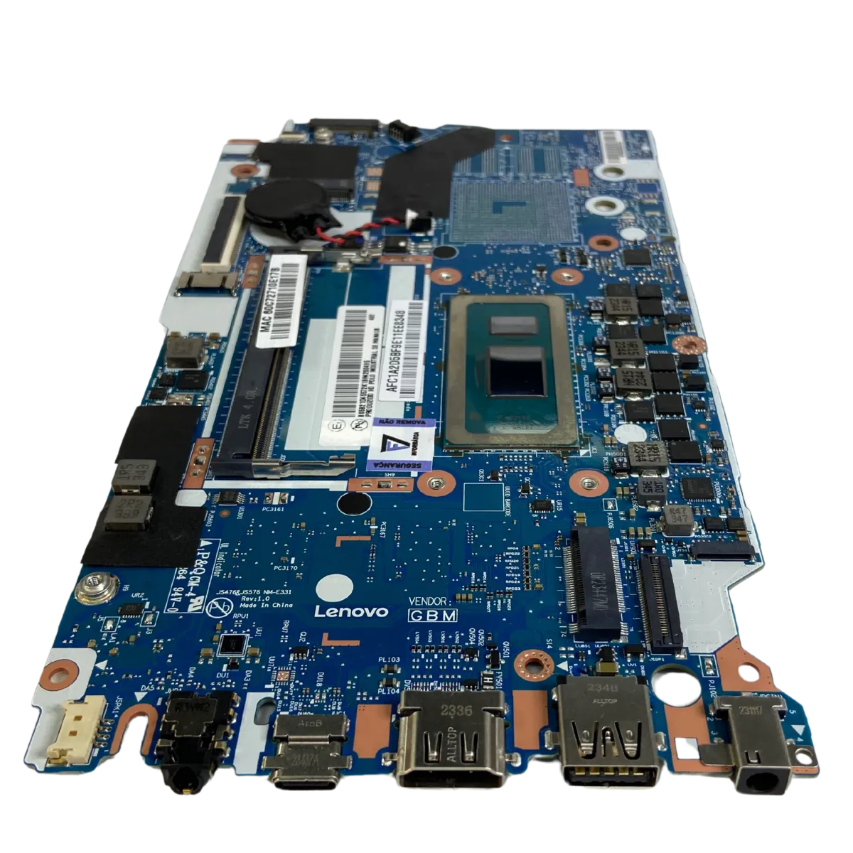 Placa Mãe Notebook Ideapad Nm-E331 Core i3-1215U 5B21D45572