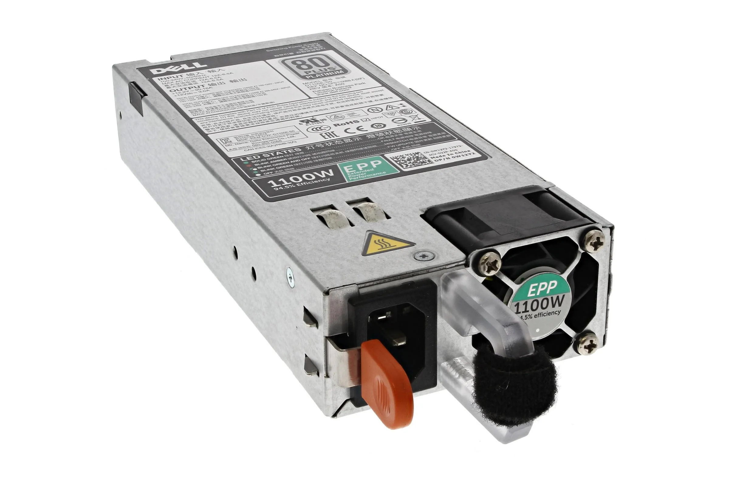 W12Y2 Dell PSU 1100W Gen. 13 Platinum