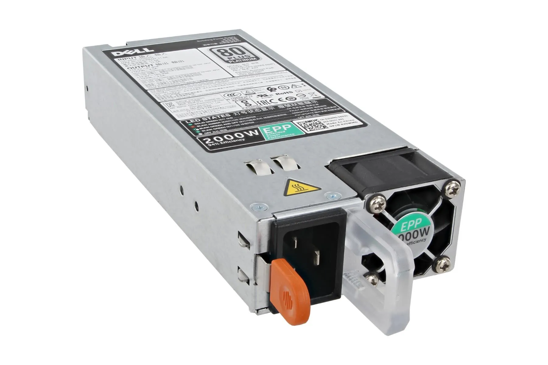 J5WMG DELL POWEREDGE FX42S 2000W 80 PLUS PLATINUM PSU