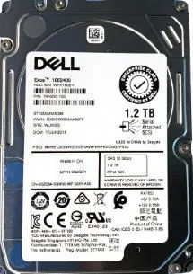 G2G54 DELL 1.2TB 10K 12G 2.5INCH SAS HDD