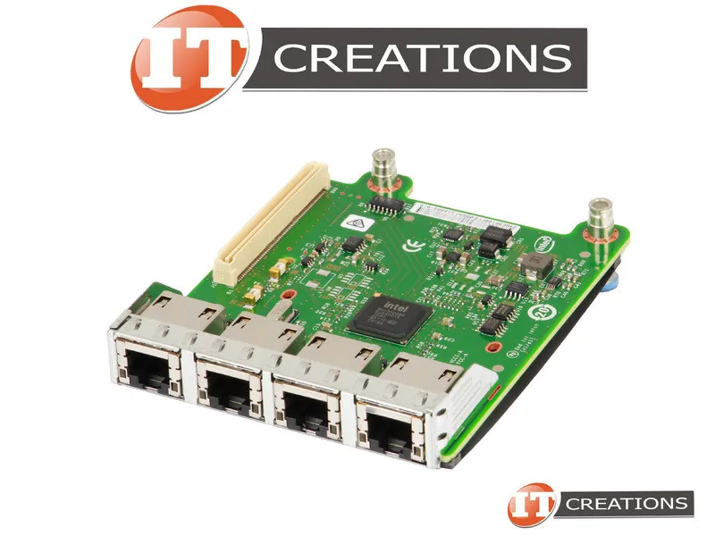 540-BBDD Intel Dell Intel I350 Quad-Port 1Gb 1000BASE-T R Series Daughter card