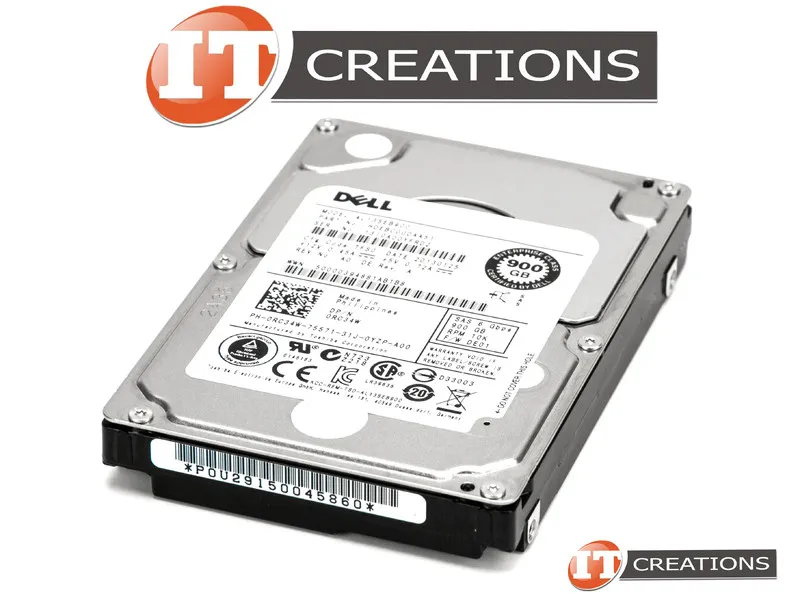 RC34W DELL 900GB 10K 6G 2,5IN SAS HDD