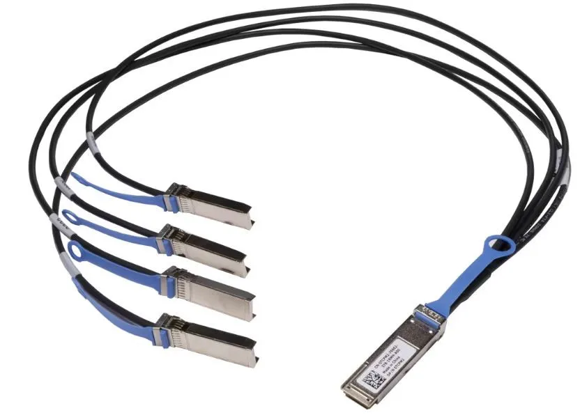 TCPM2 Dell Dell QSFP+ to 4x SFP+ Breakout Cable 1M