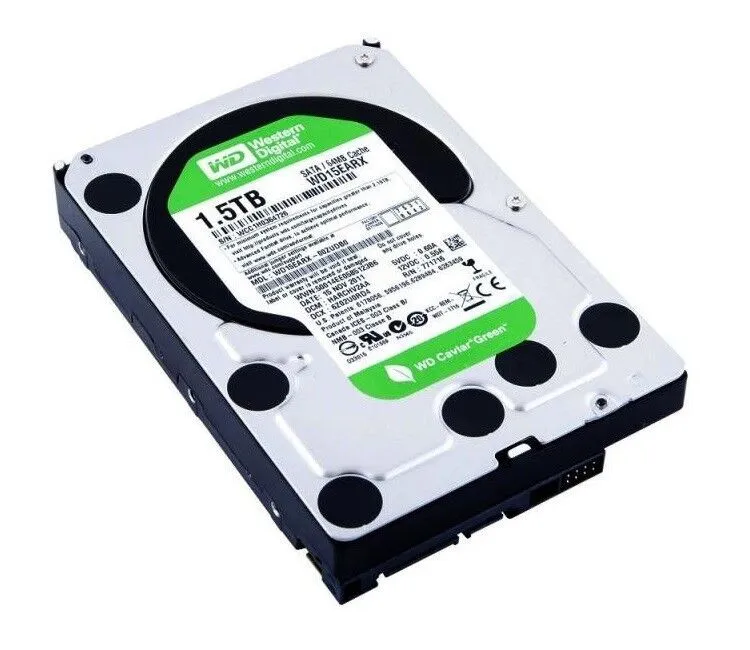 WD15EARX WD CAVIAR GREEN 1,5TB 7,2K 6G 3,5INCH SATA HDD