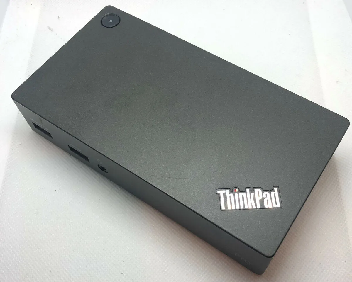 03X7130 LENOVO THINKPAD DK1522 USB 3.0 PRO DOCK - BLACK