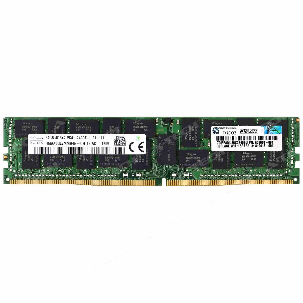 805358-B21 HYNIX 64GB (1*64GB) 4RX4 PC4-19200T-L DDR4-2400MHZ LRDIMM