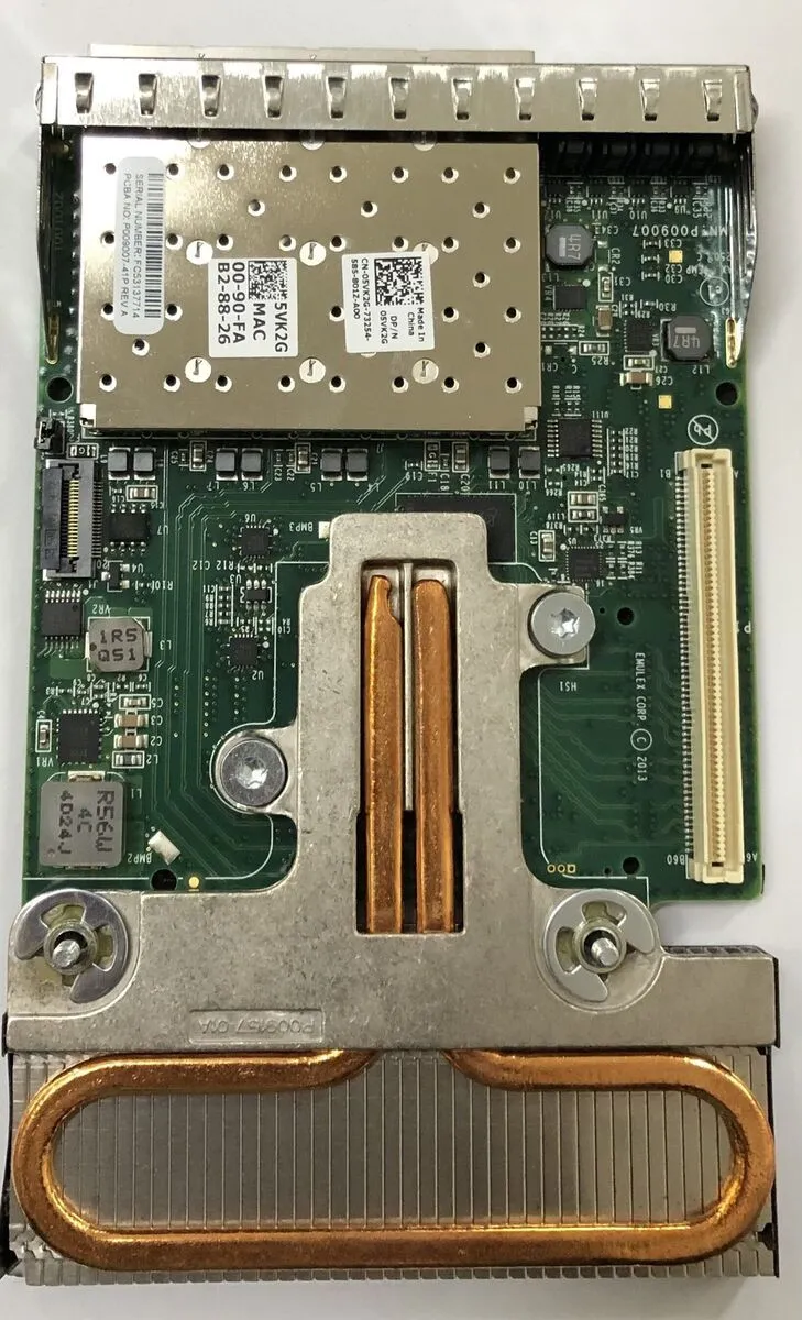 5VK2G Dell Dell Emulex QP 10G SFP+ NDC