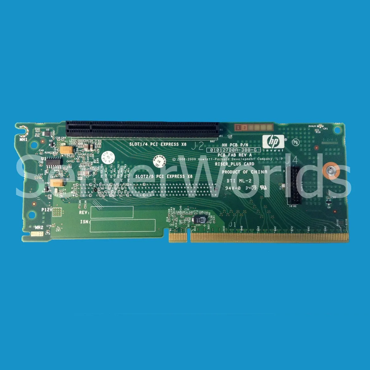 494326-B21 HP HP PCI-E Riser Card -2 port