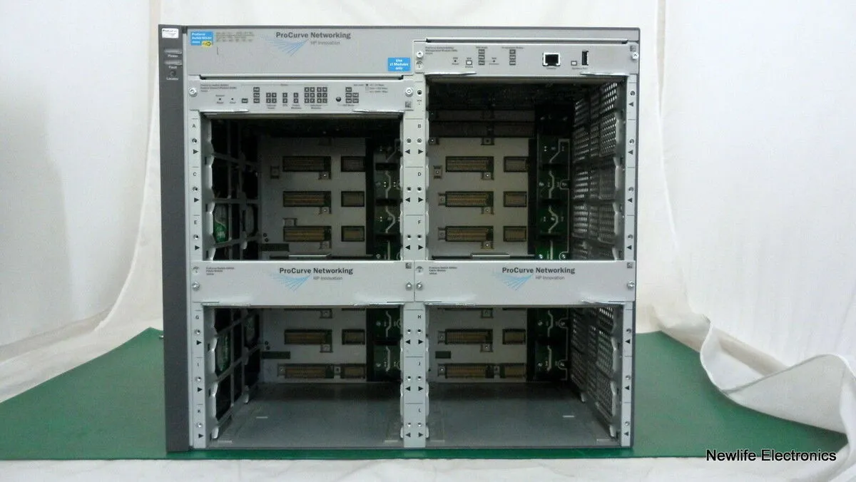 J9091-61101 HP HP ProCurve Switch 8212zl Chassis and Fan Tray