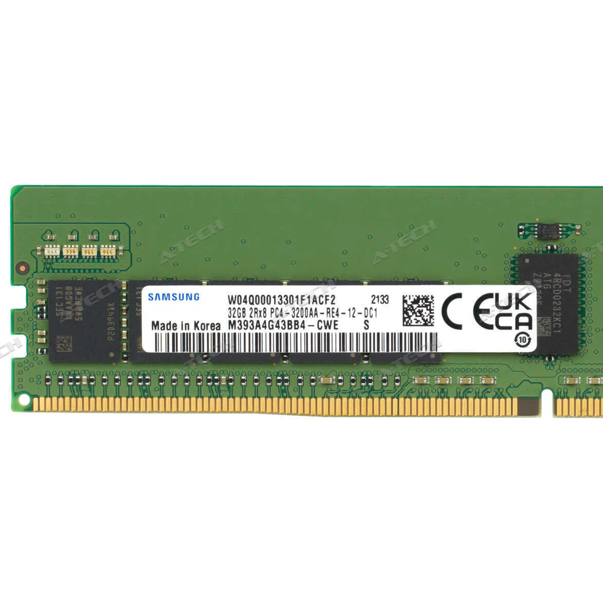 M393A4G43BB4-CWE Samsung 32GB 2Rx8 PC4-25600AA-3200MHz