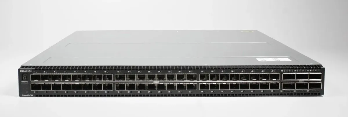 S5048F-ON Dell Dell S5048F-ON Switch 48x 10/25G GbE SwitchSFP28 6x 100G QSFP28 B2F airflow