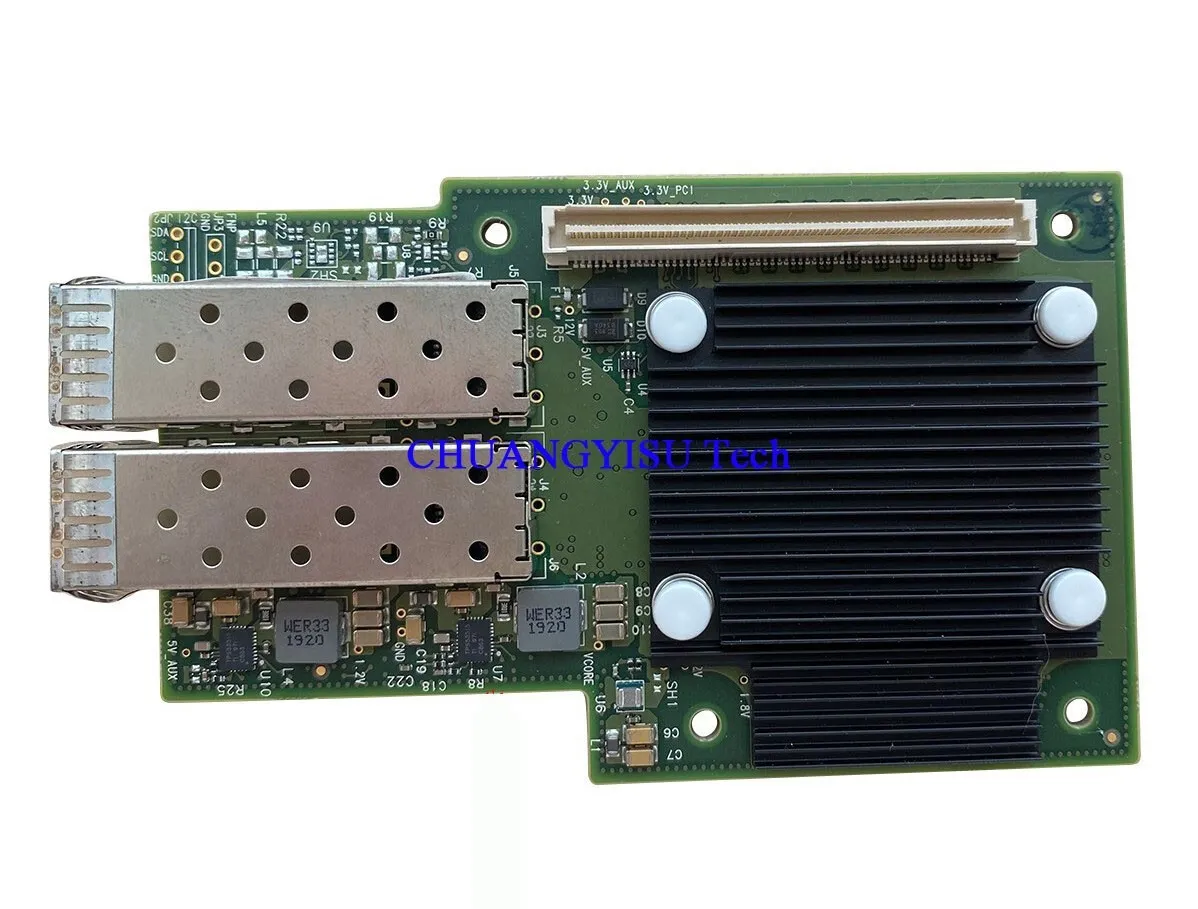 CX542B Mellanox Mellanox ConnectX-5 EN 25GbE 2-Port PCIe 3.0 x8 OCP 2.0 NIC