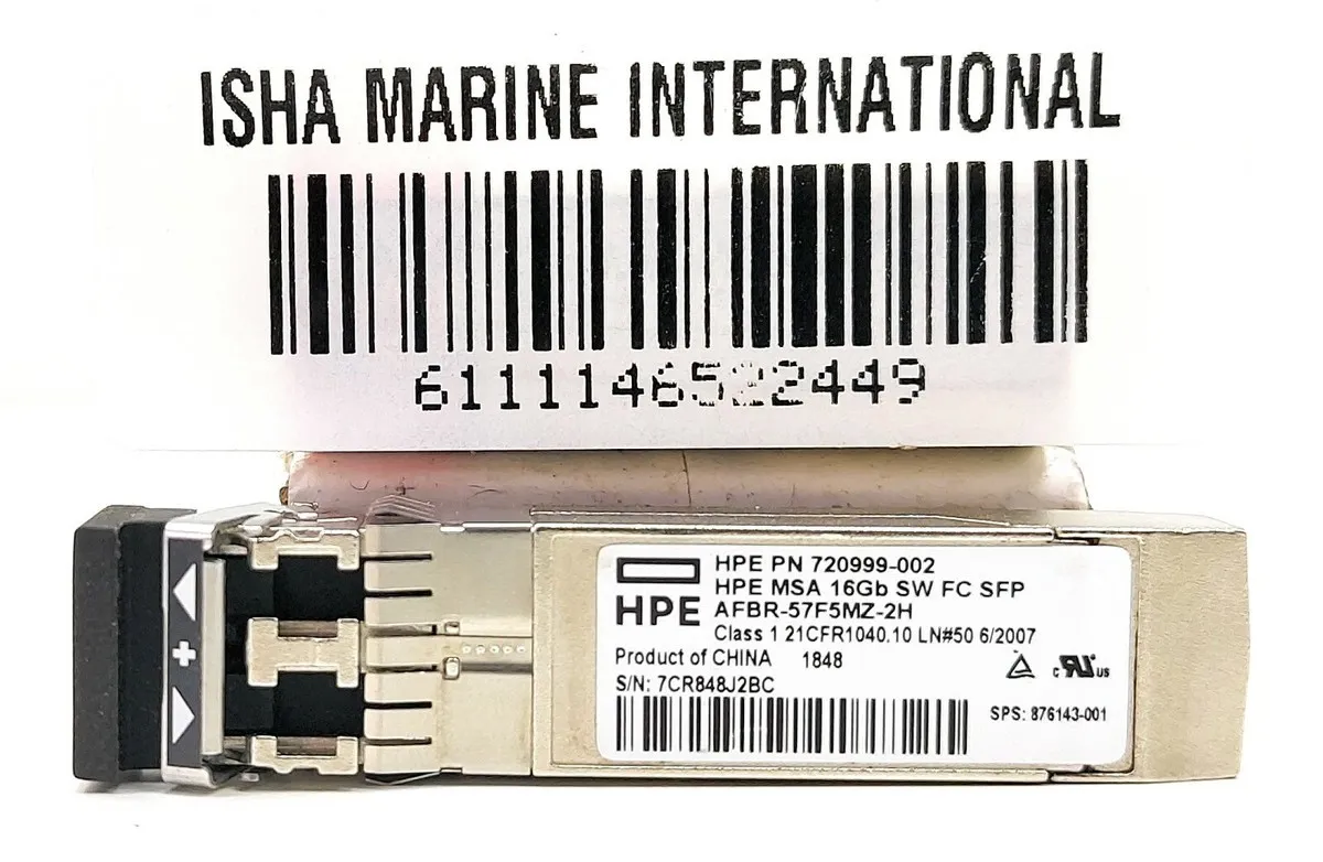 720999-002 HPE MSA 2040 16Gb 4-PACK KIT 720999-002