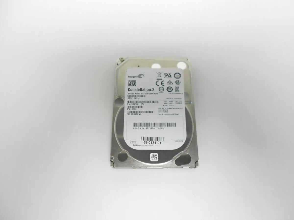 ST91000640NS CISCO 1TB 7.2K 6G SATA 2.5