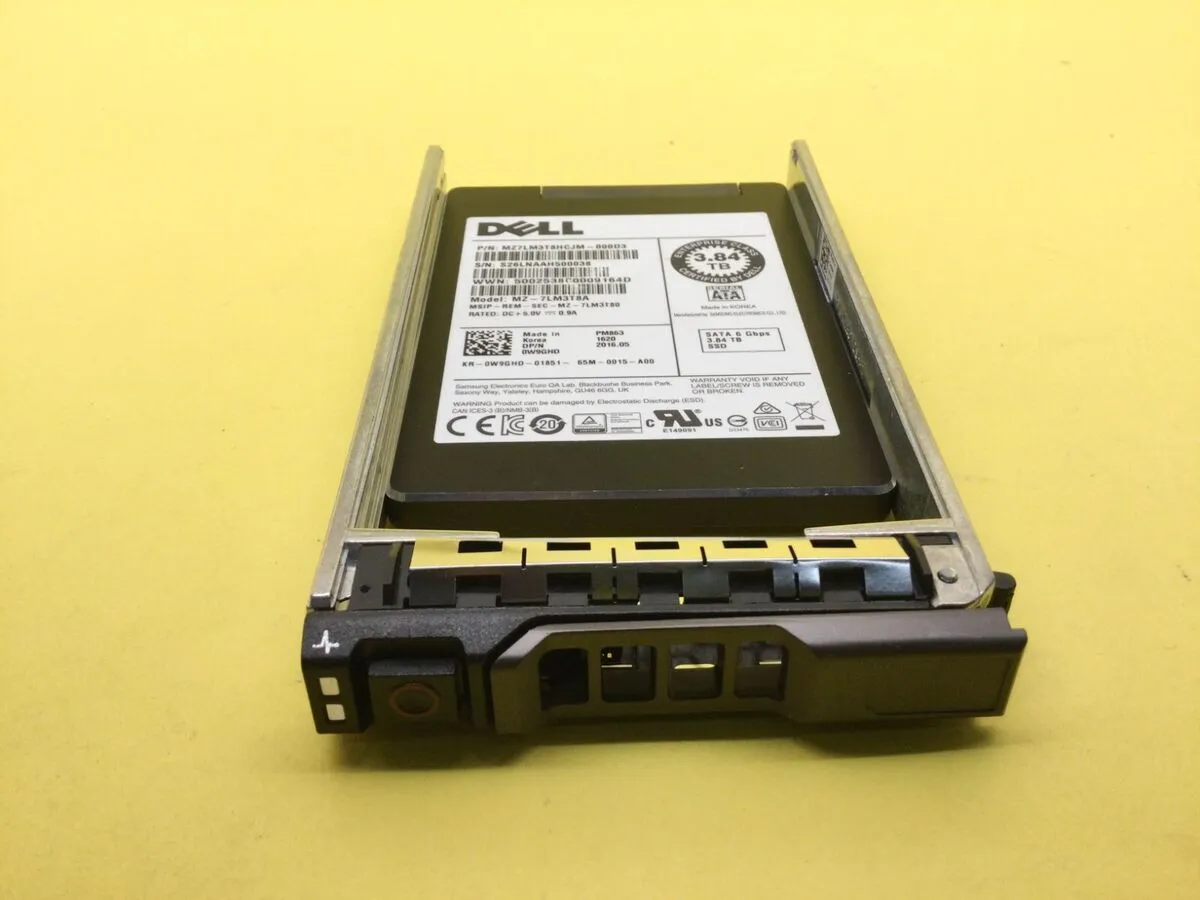 W9GHD 3.84TB SSD 6G SATA 2.5 RI TLC