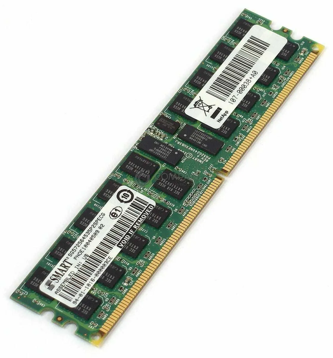 107-00038 NETAPP 2GB DDR Memory DIMM. PC2-5300P