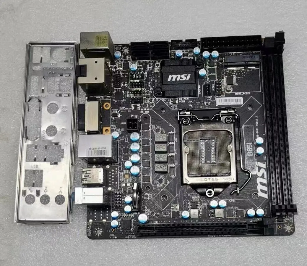 B85I MSI B85I INTEL SOCKET 1150 MOTHERBOARD