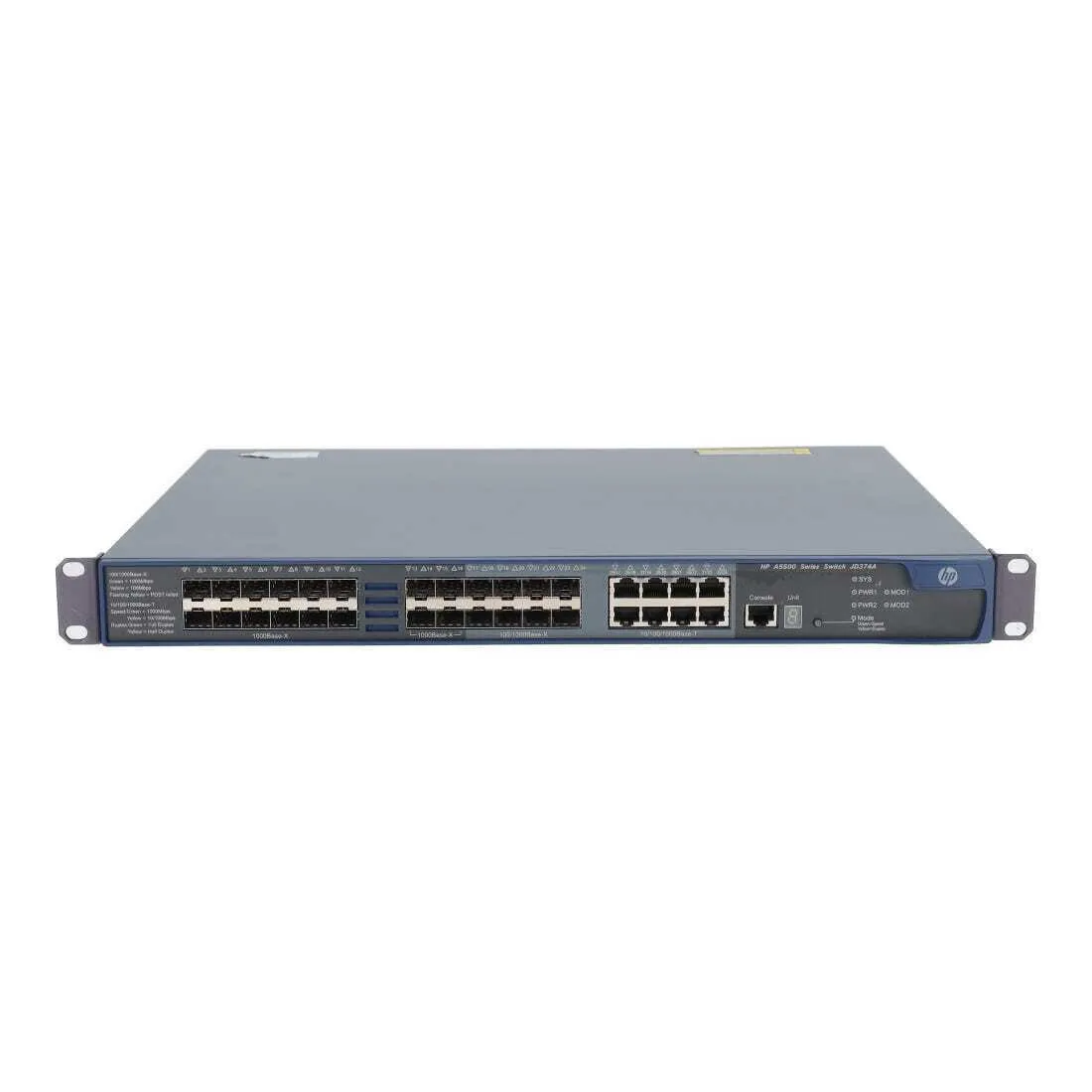 JD374A-WBP HP A5500-24G-SFP EI NETWORK SWITCH - 0*PSU