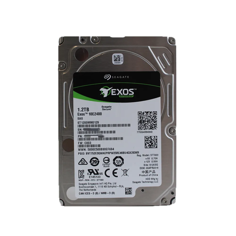 ST1200MM0129 SEAGATE EXOS 1,2TB 10K 12G 2,5INCH SAS HDD