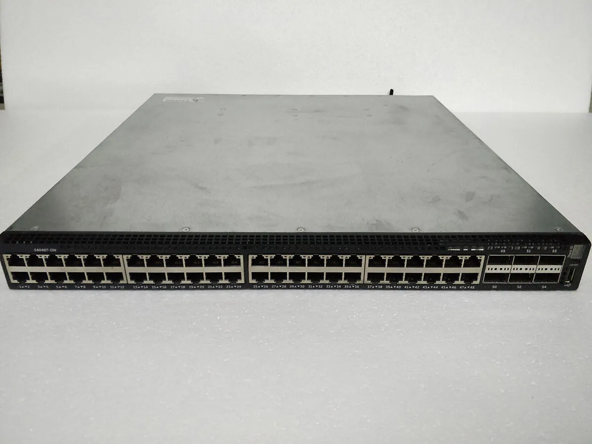 S4048T-ON Dell Dell Networking S4048T-ON 48x 10GBase-T + 6x 40G QSFP+