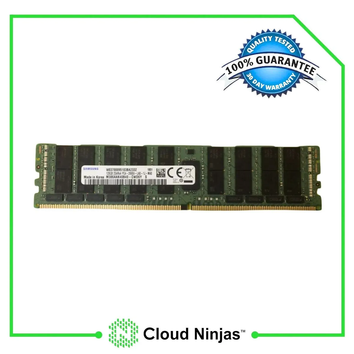 02JG319 LENOVO 128GB (1*128GB) 2S4RX4 PC4-21300V-R DDR4-2666MHZ RDIMM