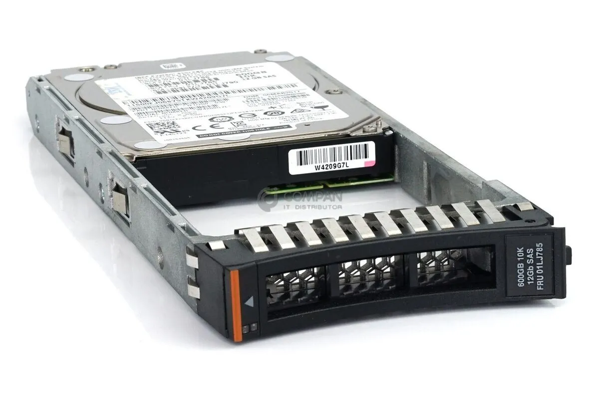 01LJ785 IBM 600GB 10K 12G 2.5INCH SAS HDD